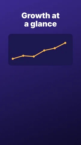 Nightfeed growth chart showing a rising weight line